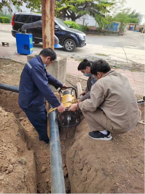 努力圖樹立，庶幾終有成——記燃氣事業(yè)部CNG加氣站進氣管道改造