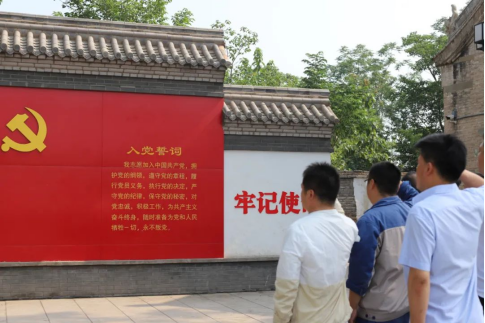 “賡續(xù)革命傳統(tǒng)，強(qiáng)化使命擔(dān)當(dāng)”——焦作安彩開(kāi)展建黨101周年主題黨日活動(dòng)